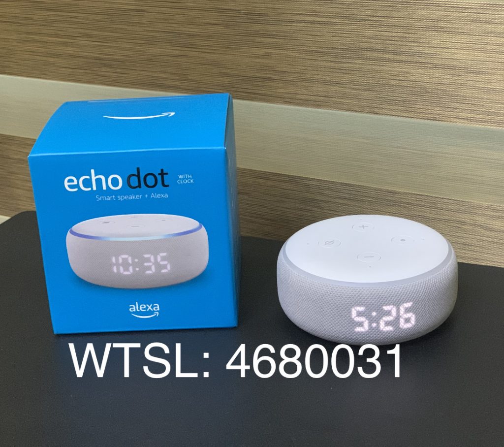 Echo Dot Clock 3rd Gen - Wyze Tech Services Ltd.